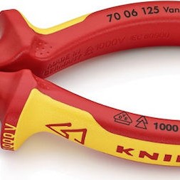 Knipex Πλαγιοκόφτης Πλάγιος Ηλεκτρολόγου Μήκους 125mm