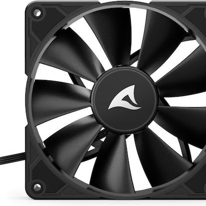 Sharkoon SilentStorm BW120 Case Fan με Σύνδεση 4-Pin PWM