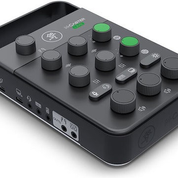 Mackie Εξωτερική Επαγγελματική Κάρτα Ήχου Mixcaster Live Συνδεσιμότητα 3.5mm / USB για PC