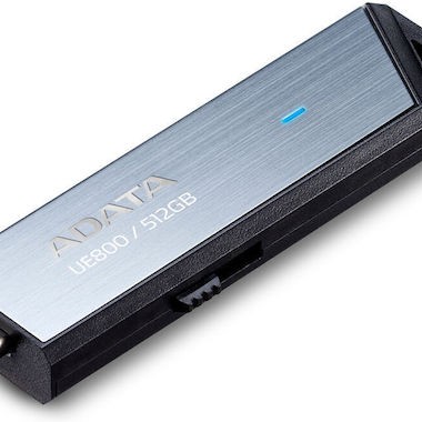 Adata 512GB USB 2.0 Stick με σύνδεση USB-C Μαύρο