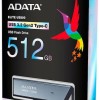 Adata 512GB USB 2.0 Stick με σύνδεση USB-C Μαύρο
