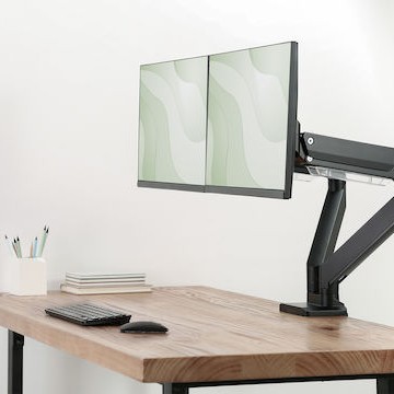 Digitus Βάση Γραφείου για 2 Οθόνες έως 35