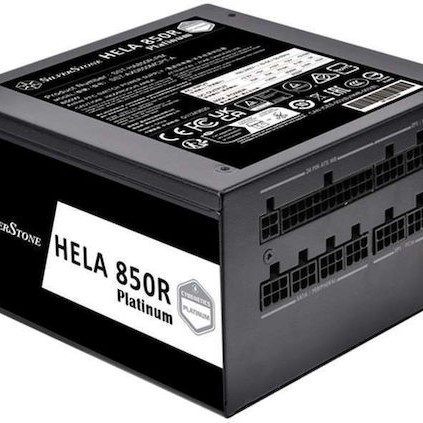 Silverstone HELA 850R Cybenetics Platinum 850W Μαύρο Τροφοδοτικό Υπολογιστή Full Modular