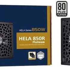 Silverstone HELA 850R Cybenetics Platinum 850W Μαύρο Τροφοδοτικό Υπολογιστή Full Modular