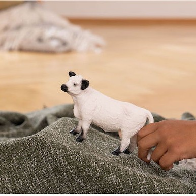 Schleich-S Παιχνίδι Μινιατούρα Galloway Cow για 3-8 Ετών 14εκ.