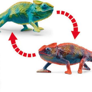 Schleich-S Παιχνίδι Μινιατούρα Chameleon για 3-8 Ετών 10εκ.