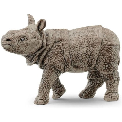 Schleich-S Παιχνίδι Μινιατούρα Indian Rhinoceros Baby για 3-8 Ετών 7.62εκ.