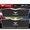 TeamGroup T-Force Delta RGB DDR4 16GB RAM με 2x8GB Modules και Ταχύτητα 3600 για Desktop