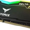 TeamGroup T-Force Delta RGB DDR4 16GB RAM με 2x8GB Modules και Ταχύτητα 3600 για Desktop