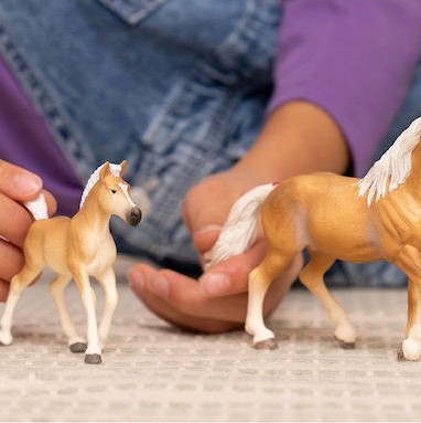Schleich-S Παιχνίδι Μινιατούρα Haflinger Foal για 5-12 Ετών 9εκ.