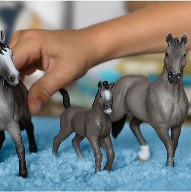 Schleich-S Παιχνίδι Μινιατούρα Selle Français Stallion για 5-12 Ετών 15εκ.