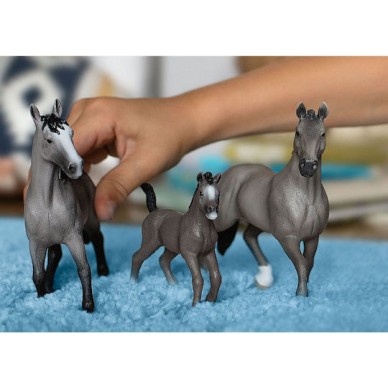 Schleich-S Παιχνίδι Μινιατούρα Selle Français Stallion για 5-12 Ετών 15εκ.