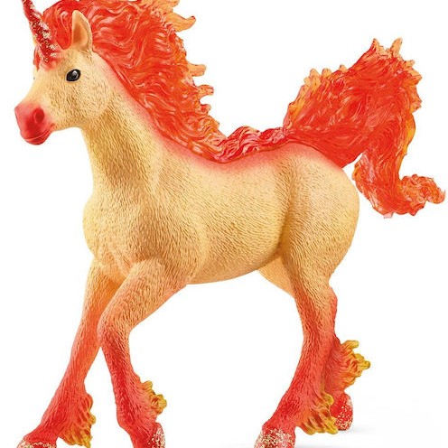 Schleich-S Παιχνίδι Μινιατούρα Elementa Fire Unicorn Stallion Bayala για 5-12 Ετών