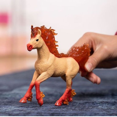 Schleich-S Παιχνίδι Μινιατούρα Elementa Fire Unicorn Stallion Bayala για 5-12 Ετών