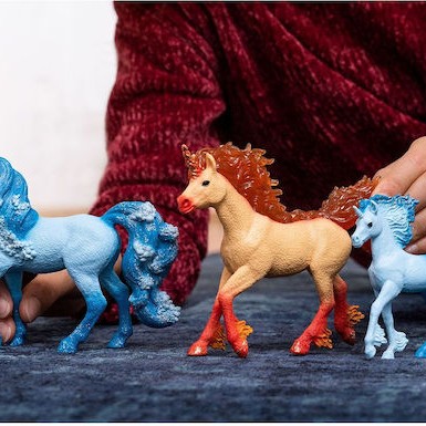 Schleich-S Παιχνίδι Μινιατούρα Elementa Fire Unicorn Stallion Bayala για 5-12 Ετών
