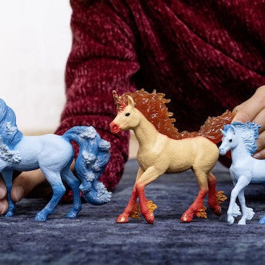 Schleich-S Παιχνίδι Μινιατούρα Elementa Water Flames Unicorn Foal Bayala για 5-12 Ετών