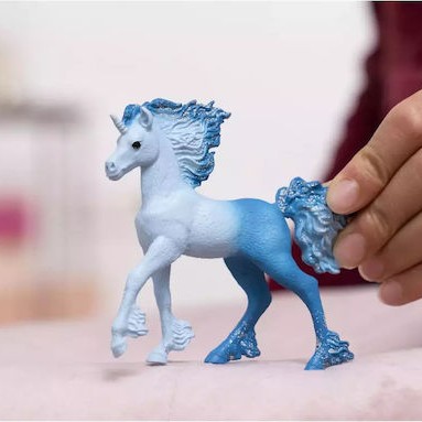 Schleich-S Παιχνίδι Μινιατούρα Elementa Water Flames Unicorn Foal Bayala για 5-12 Ετών