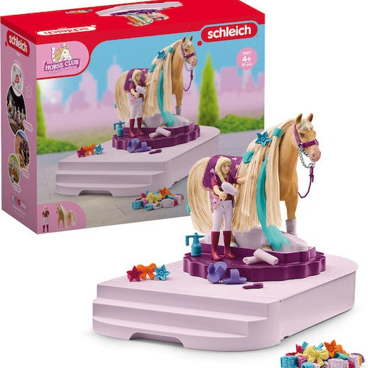 Schleich-S Παιχνίδι Μινιατούρα Sofia's Beauties - Horse Grooming Station