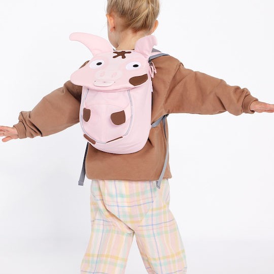 Affenzahn Σχολική Τσάντα Πλάτης Νηπιαγωγείου Ροζ