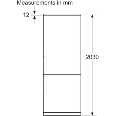Bosch Ψυγειοκαταψύκτης 440lt Total NoFrost Υ203xΠ70xΒ66.7εκ. Μαύρος KGN49VXCT