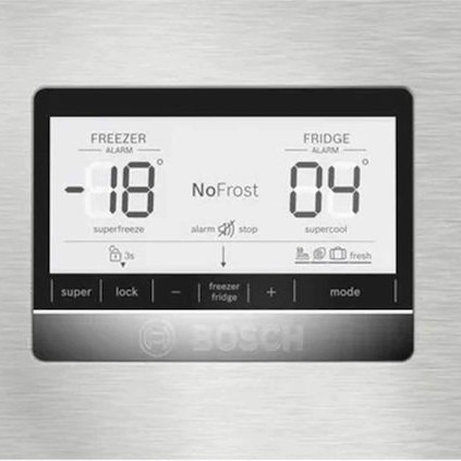 Bosch Ψυγειοκαταψύκτης 631lt Total NoFrost Υ186xΠ86xΒ81εκ. Inox KGN86AIDR