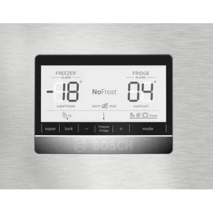 Bosch Ψυγειοκαταψύκτης 631lt Total NoFrost Υ186xΠ86xΒ81εκ. Inox KGN86AIDR