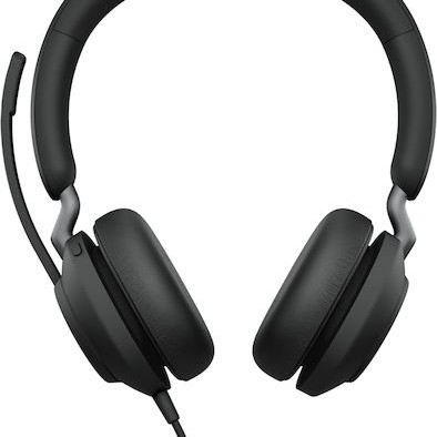 Jabra Evolve2 40 VOIP Headset UC Stereo Headet Black USB-A (24189-989-999)