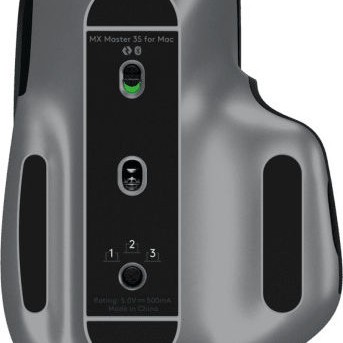 Logitech MX Master 3S for Mac Ασύρματο Εργονομικό Bluetooth Ποντίκι Space Gray
