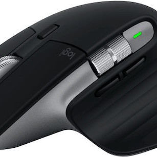Logitech MX Master 3S for Mac Ασύρματο Εργονομικό Bluetooth Ποντίκι Space Gray