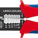 Knipex Πρέσα Ακροδεκτών Διατομής 0.5-6mm² με Απογυμνωτή (Μήκος 230mm)