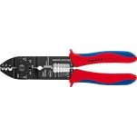 Knipex Πρέσα Ακροδεκτών Διατομής 0.5-6mm² με Απογυμνωτή (Μήκος 230mm)