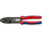 Knipex Πρέσα Ακροδεκτών Διατομής 0.5-6mm² με Απογυμνωτή (Μήκος 230mm)