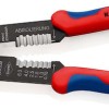 Knipex Πρέσα Ακροδεκτών Διατομής 0.5-6mm² με Απογυμνωτή (Μήκος 230mm)