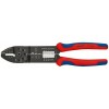 Knipex Πρέσα Ακροδεκτών Διατομής 0.5-6mm² με Απογυμνωτή (Μήκος 240mm)