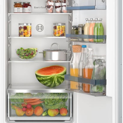 Bosch Εντοιχιζόμενο Μονόπορτο Ψυγείο 165lt Υ102.1xΠ54.1xΒ54.8εκ. Λευκό KIR31VFE0