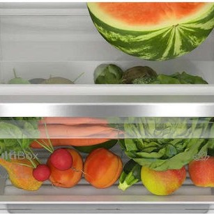 Bosch Εντοιχιζόμενο Μονόπορτο Ψυγείο 165lt Υ102.1xΠ54.1xΒ54.8εκ. Λευκό KIR31VFE0