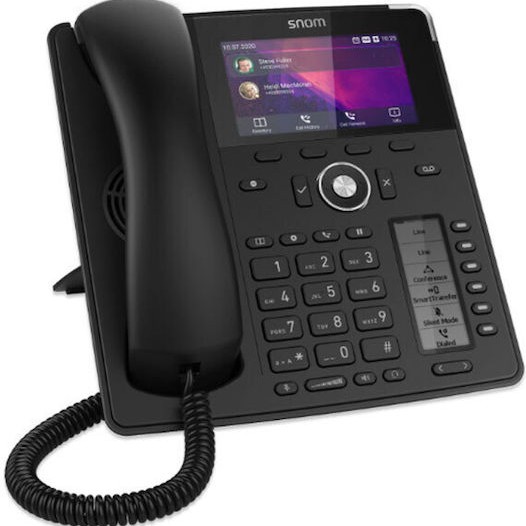 Snom Ενσύρματο Τηλέφωνο IP Μαύρο
