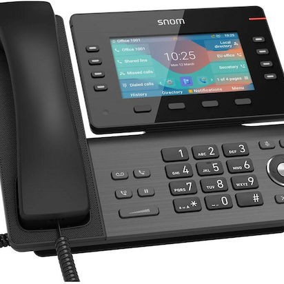 Snom D862 Ενσύρματο Τηλέφωνο IP Μαύρο