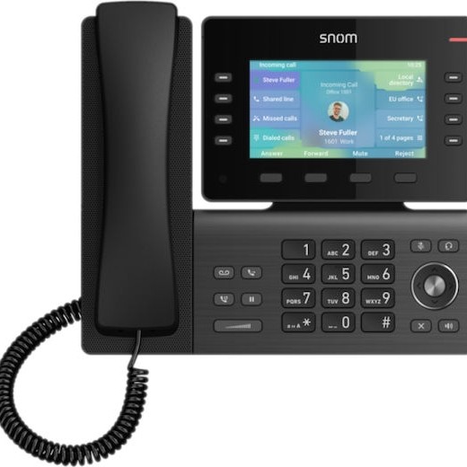 Snom D862 Ενσύρματο Τηλέφωνο IP Μαύρο