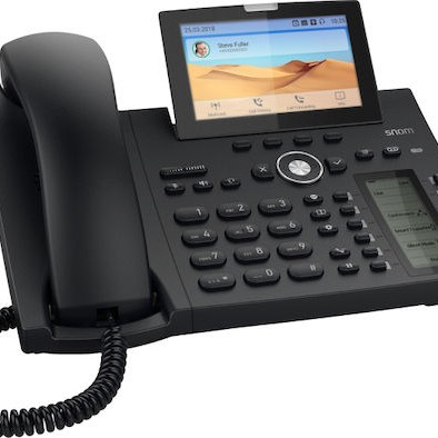Snom D385N Ενσύρματο Τηλέφωνο IP Μαύρο