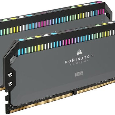 Corsair Dominator Platinum RGB DDR5 32GB RAM με 2x16GB Modules και Ταχύτητα 5200 για Desktop