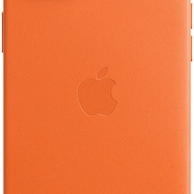 Apple Leather Case with MagSafe Back Cover Δερμάτινο Πορτοκαλί (iPhone 14 Plus)