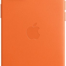 Apple Leather Case with MagSafe Back Cover Δερμάτινο Πορτοκαλί (iPhone 14 Plus)