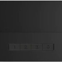 Bosch Απορροφητήρας Καμινάδα 60cm Μαύρος