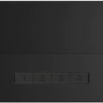 Bosch Απορροφητήρας Καμινάδα 60cm Μαύρος