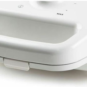 Domo DO9222W Βαφλιέρα 2 Θέσεων σε Ορθογώνιο Σχήμα 900W