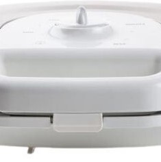 Domo DO9222W Βαφλιέρα 2 Θέσεων σε Ορθογώνιο Σχήμα 900W