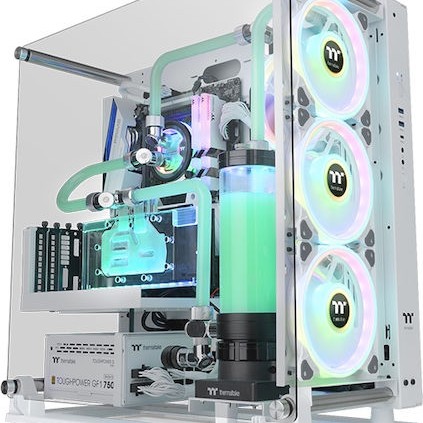 Thermaltake Core P3 TG Pro Gaming Midi Tower Κουτί Υπολογιστή με Πλαϊνό Παράθυρο Λευκό