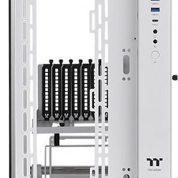 Thermaltake Core P3 TG Pro Gaming Midi Tower Κουτί Υπολογιστή με Πλαϊνό Παράθυρο Λευκό