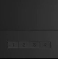 Bosch Απορροφητήρας Καμινάδα 90cm Μαύρος